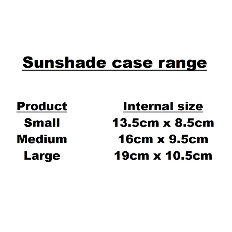 RiderMount Sunshade GPS Case with RAM Type 1" Ball (Medium)