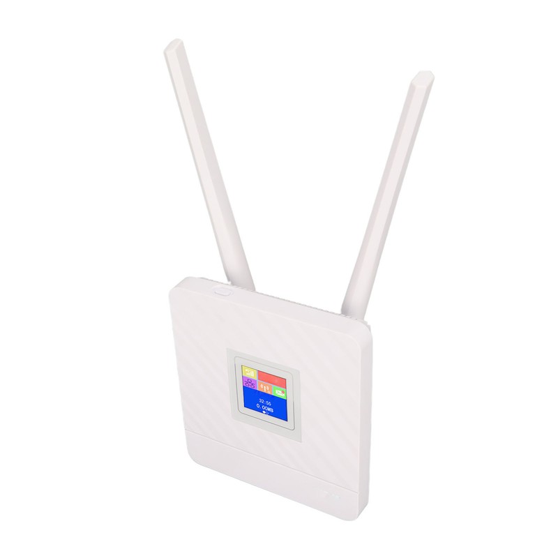 4G LTE CPE WiFi Router 3 Network Interfaces Improved Signal