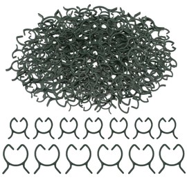 AHEJIOO Pack of 200 Plant Clips, Tomato Trellis, Plant Clips, Tomato Clips, Plant Clips Tomatoes, Plant Clips Large, Tomato Clips, Plant Clips for Climbing Plants (M + L)
