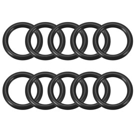 sourcing map Pack of 10 O-rings nitrile rubber seal 17 mm or 11 mm i.D. 3 mm width