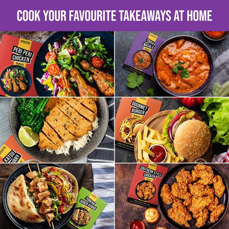 Spicentice Friday Night Takeaway Recipe & Spice Gift Set -