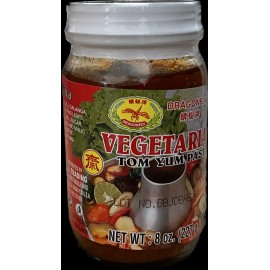 Dragonfly 1 Pack - 8oz Dragonfly Vegetarian Tom Yum Paste - Vegetarian Tom Yum Paste 8oz