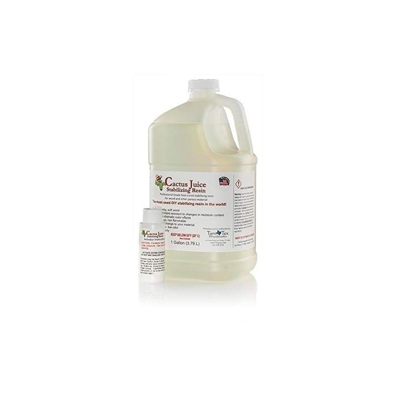 Cactus Juice Stabilizing Resin for Woodworking-1/2 Gallon