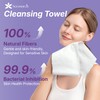 Serenorch Disposable Face Towels, 10" x 12" Pearl Texture, Lint