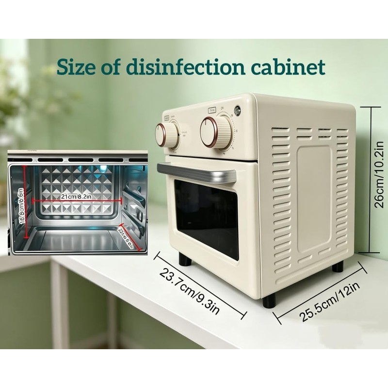 JOSBES Sterilizer Tools, 10L Drying and 3-in-1 Disinfection Tools 150W