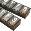 Weekly Pill Organizer - (Pack of 2) Extra Large Vitamin