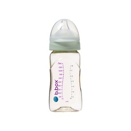 b.box PPSU Breastfed Baby Bottle, Sage, 240 ml Capacity
