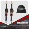 Porotmotor 2 Pack Retractable Ratchet Straps (1" x 6'), 1500LBS