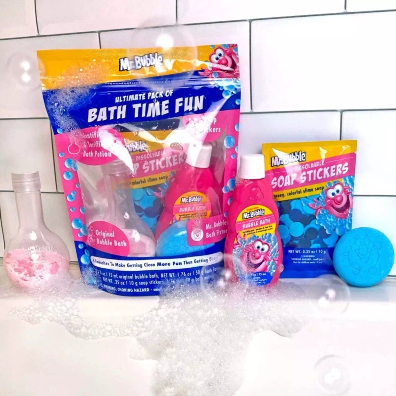 Mr. Bubble Ultimate Pack of Bath Time Fun