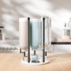 Bottle Holder for SodaStream - White Premium Ceramic Drip Holder