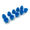5 Pairs of Double Flange Replacement Earbud Tips fit Powerbeats,