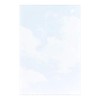 Midori 88284006 Postcard Sky Blue Nokimochi