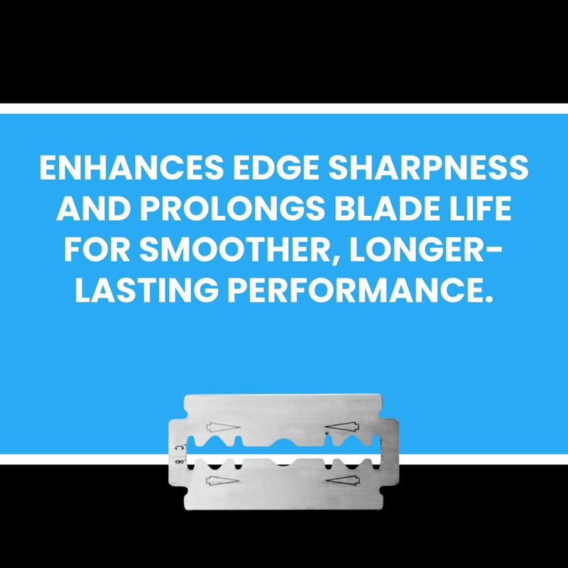 Personna DE Stainless Steel Double Edge Blades - 4" Length,
