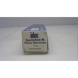 IDEC ALD212611DN-G 1 NO - 1 NC Contacts, 120 VAC Step Down Transformer, 30 MM Diameter, Extended, Green Pilot LAMP, Illuminated, LED, MOMENTARY Action, Octagonal, Push Button, TWND Series