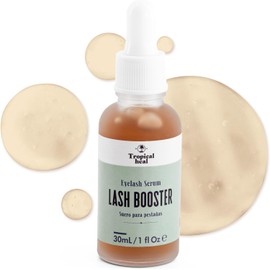 Tropical Heal - Lash Booster Suero Natural para el Crecimiento de Pestañas y Cejas - Tratamiento Nutritivo y Fortalecedor para Pestañas Más Largas y Fuertes - Fórmula con Extractos 100% Naturales, 30 ml