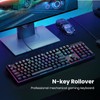 RGB Mechanical Gaming Keyboard Wired - 104 Key Blue Switch