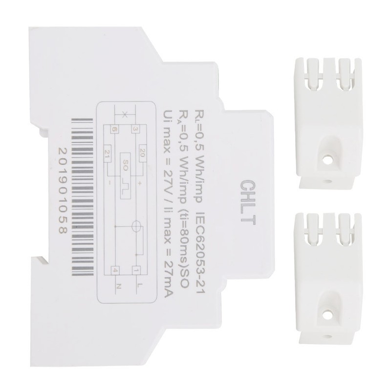 DDS2626 1P Single Phase Electronic Energy Meter LCD Display 35mm