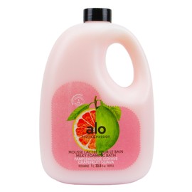 ALO Fruits & Passion Grapefruit Guava Milky Foaming Bath Refill, 33.8 fl oz, Made in Canada