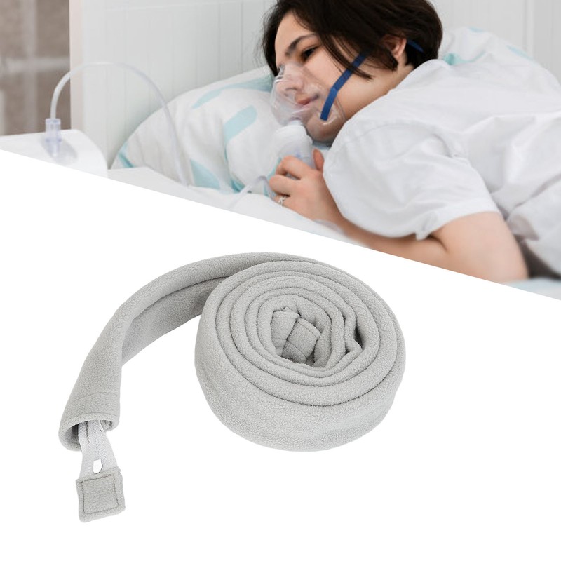 Breathing Machine Hose Cover Prevent Condensation Zipper Closure Breathing Device