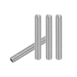 PATIKIL 20 Pcs Hex Socket Grub Screw, M3x20mm Flat Point Grub Bolt 304 Stainless Steel Head Socket Set Screws for Door Handles Light Fixture Repair