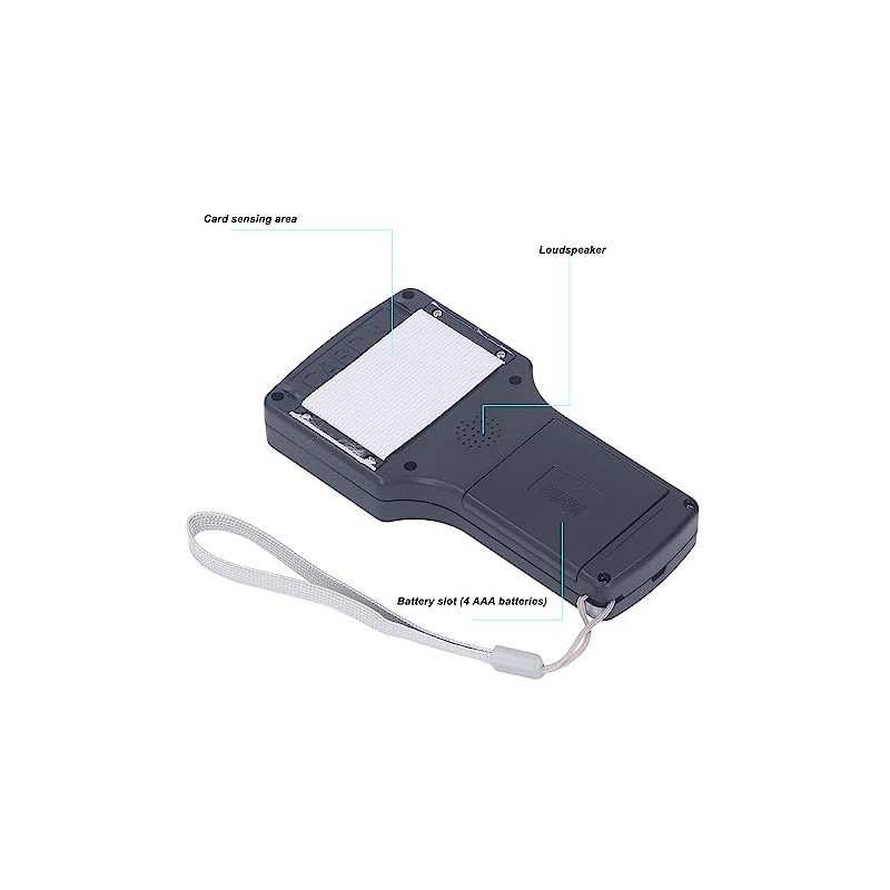 Reader Copier Duplicator, Black NFC Card Reader with UID Keyring