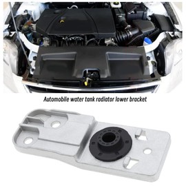 ECSiNG Car Radiator Fixing Bracket Replacement 13300486 13337826 1310008 1310014 Compatible with Vauxhall Compatible with Opel Car Radiator Lower Bracket