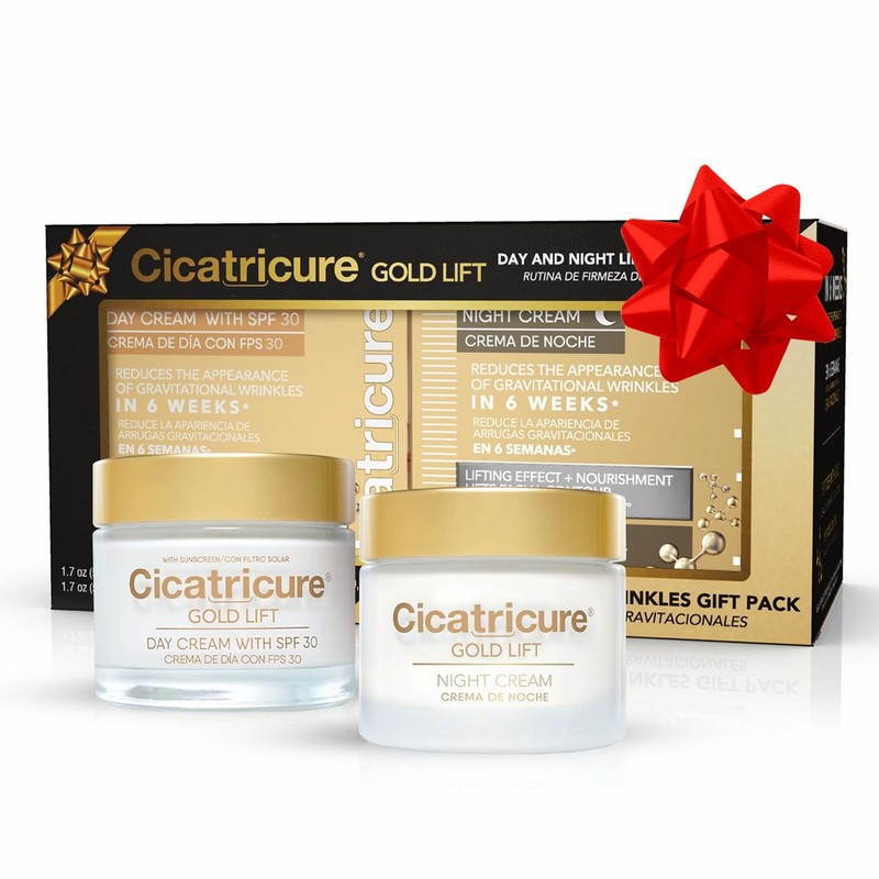 Cicatricure Gold Lift, Day and Night Cream Gift Pack, Anti