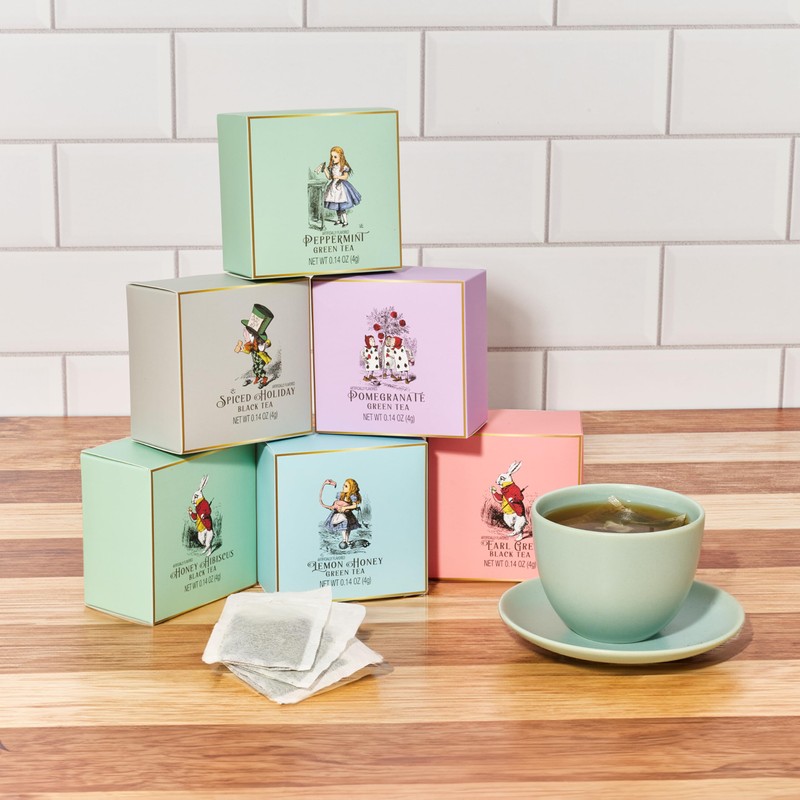 Alice’s Adventures in Wonderland, Assorted Tea Variety Pack, Includes 36