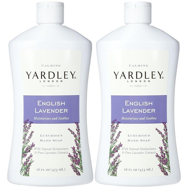 Yardley London Liquid Hand Soap - English Lavender - 16 oz - 2 pk