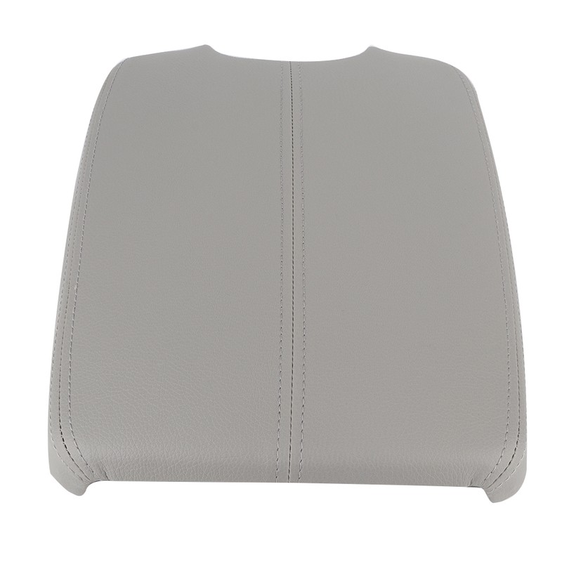 Car PU Leather Plastic Console Lid Armrest Cover Fit for