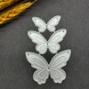 2 Pieces Butterfly Cutting Dies Butterfly Metal Embossing Stencil Cutting