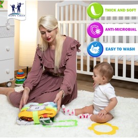 HAPPY CHLEA® Newborn Baby Blanket Male and Female Original Birth Gift Newborn Baby Photo Blanket for Kids (Djungle)
