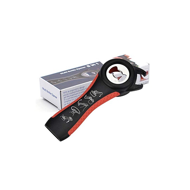 Tongke Multi Bottle Opener, 5 in 1 jar Bottle Can