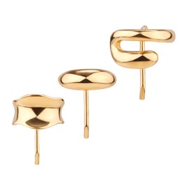 3pcs Ponytail Holder Hair Clips, Alloy Gold Hair Cuffs Fashionable Ponytail Buckle Hair Clip French Hair Clips Decorative Barrettes Ponytail Accessories Cuff for Woman & Girl