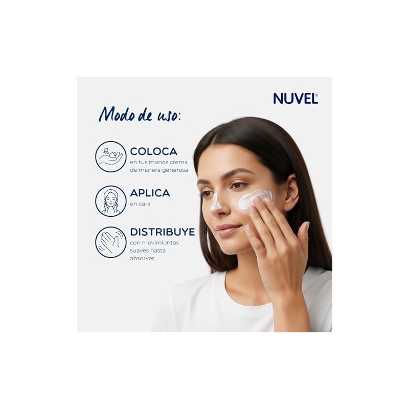 Nuvel Crema Corporal Humectante para Piel Extra Seca con Manteca