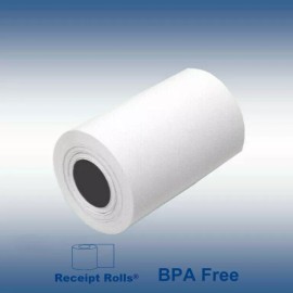 Receipt Rolls 2 1/4'' x 85' BPA-Free Thermal Credit Card Receipt Paper Rolls 50 ROLLS/CS