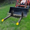 SYNTHACY Upgraded Clamp on Pallet Forks - 43" 2000LBS Heavy