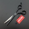 6.0 Inches Professional hair cutting thinning scissors set with razor