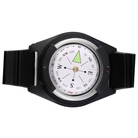OHPHCALL Watch Strap Wristband Watchband Compass Compact Outdoor Compass Watch Band for Hiking