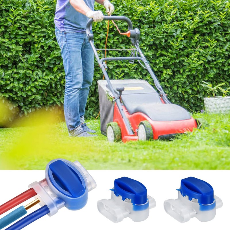 Pack of 30 Robotic Lawnmower Cable Connectors, Lawn Mower Automower
