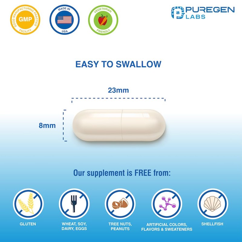 Puregen Labs Potassium Bicarbonate Supplement 1020 mg | Non-GMO |