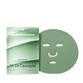 leegeehaam Dr.Ceuracle Expert Spirulina Cooling Modeling Mask - Korean Skincare Jelly Face Mask for Glass Glow Skin, DIY Home Spa (30g / 1.05 oz.)