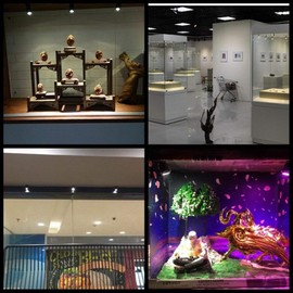 Jorunhe 1.5w LED Mini Surface Mounted Light Jewelry Cabinet Lamp Spotlight with Online PWM Dimmer (Pack-6,Cold White 6000k)