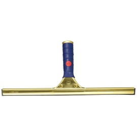 コンドル(山崎産業) 窓用水切り プロテック グラススクイジー 真鍮グリップ付 350 C75-1-035X-MB