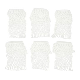 6PCS Billiards Table Net Pocket White Durable Cotton Billiard Pockets for Pool Table Accessories