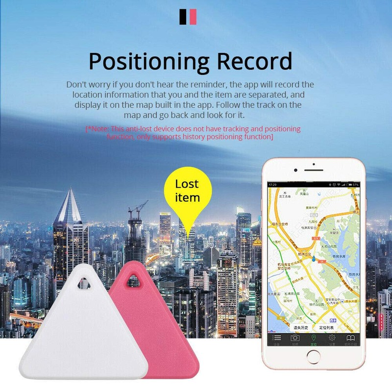 Riloer Mini Bluetooth Smart Tag Tracker, Pet Kids Wallet Key