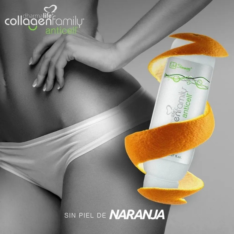 Crema Anti-celulitis Y Estrías Reafirmante 250ml Dharmalife