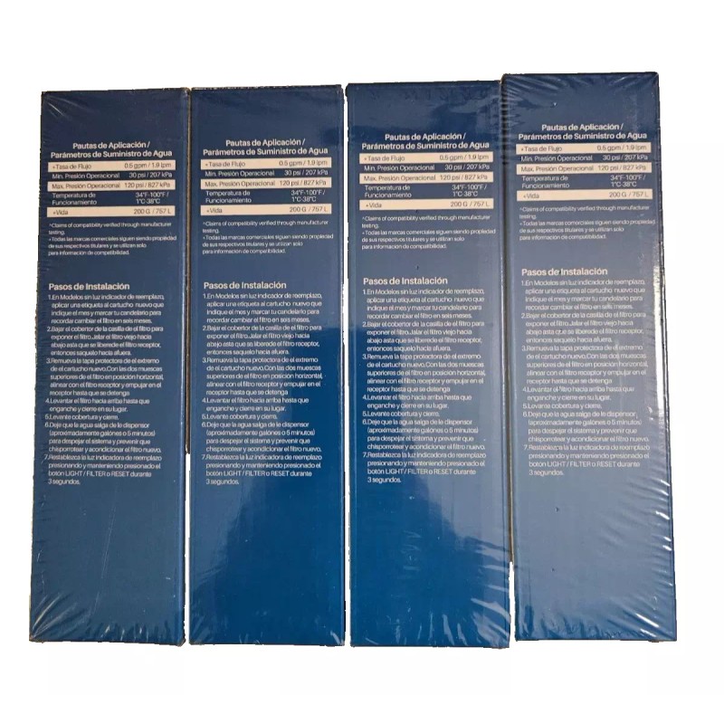 PP-RWF1200A-S PUREPLUS PP-RWF1200A Replacement Water Filter, Pack of 4 Sealed