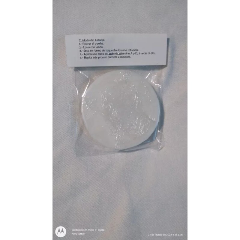 Anny's tattoo Jabón Neutro Con Lidocaína Vitamina E Para Cuidar