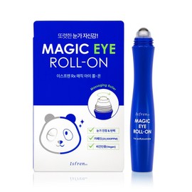 Isprene Magic Eye Roll On Eye Area Puffiness Cooling Massage Plastic Surgery Swelling Vegan Dark Circles Caffeine 20000ppm, 1 piece, 20ml / 이스프렌 매직아이롤온 눈가 붓기 쿨링 마사지 성형붓기 비건 다크서클 카페인20000ppm, 1개, 20ml